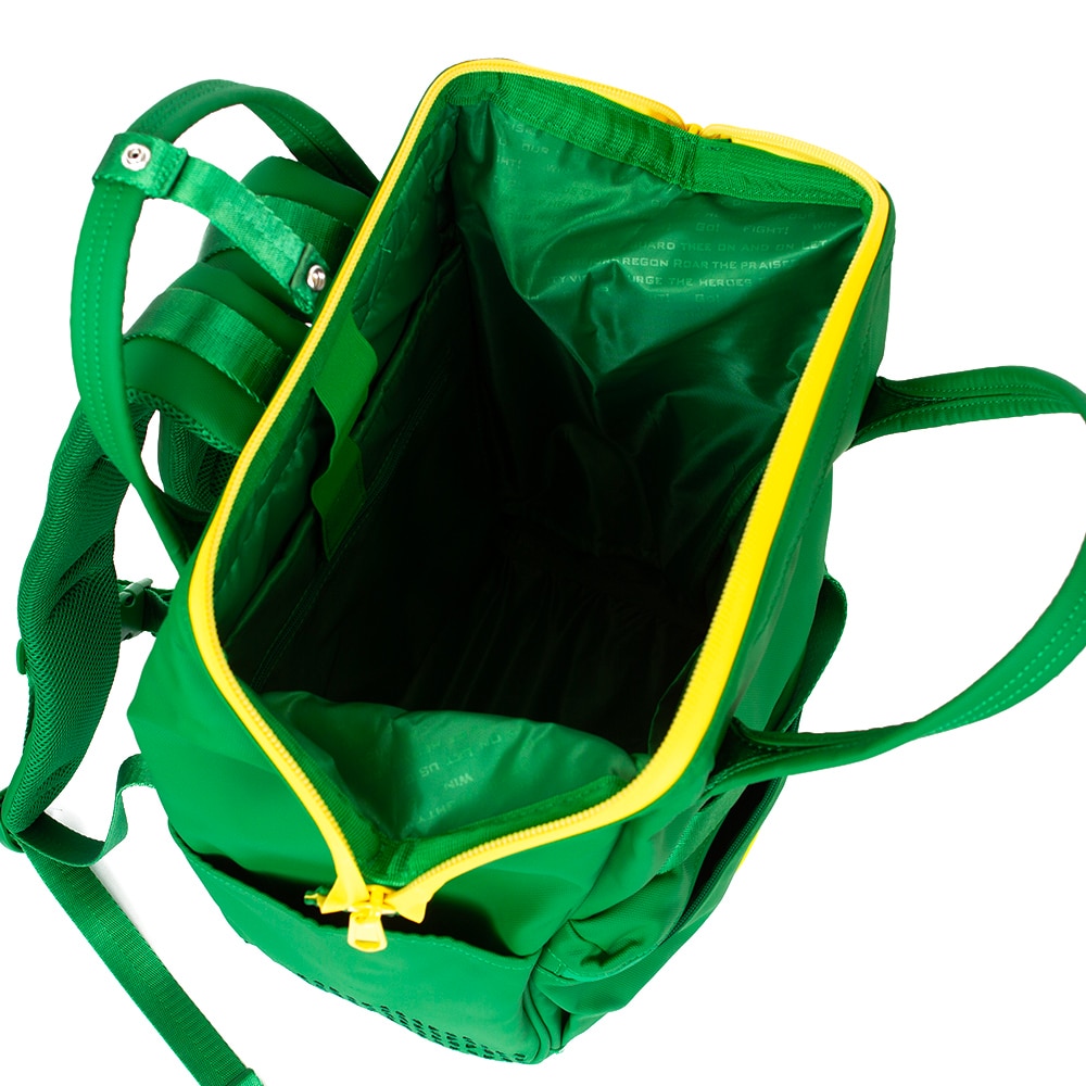 Classic Oregon O, Green, Backpack, Polyester, Accessories, 11"x16", Portland Gear, Cascade, Weather Proof, 986745